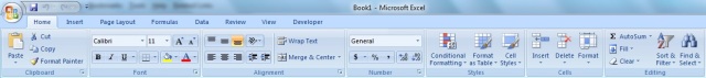 Pengertian dan Mengenal Fungsi Microsoft Excel 2007
